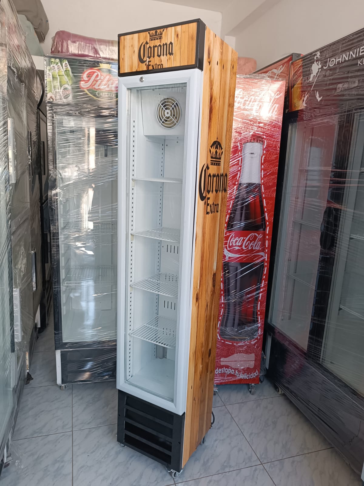 Visicooler Corona Extra madera